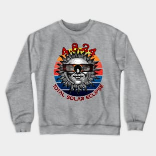 Total Solar Eclipse 2024 Crewneck Sweatshirt